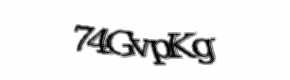 Security check image, please type the characters shown