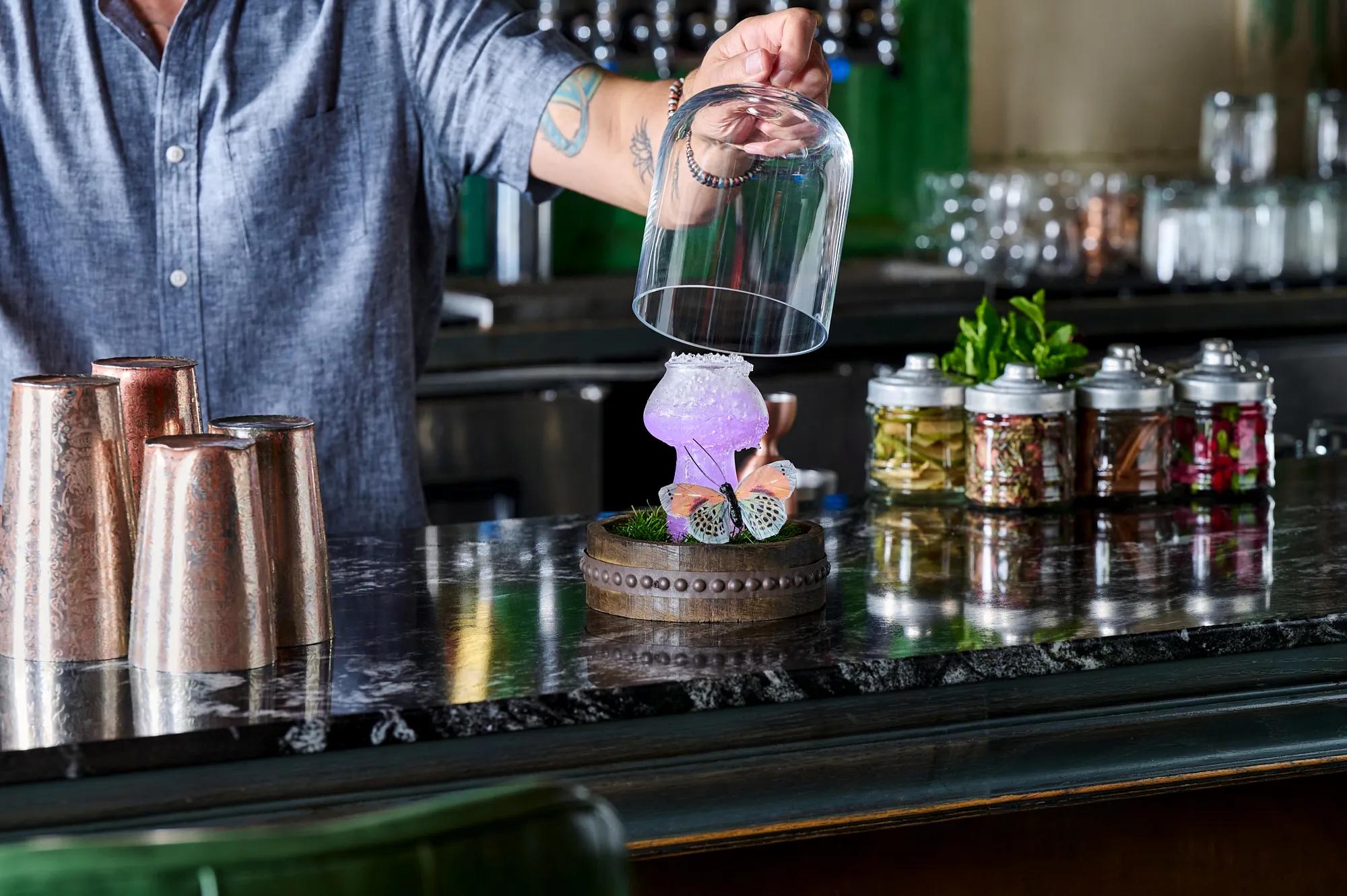 Story Idea submission of a Mocktails being served at Rustic Root