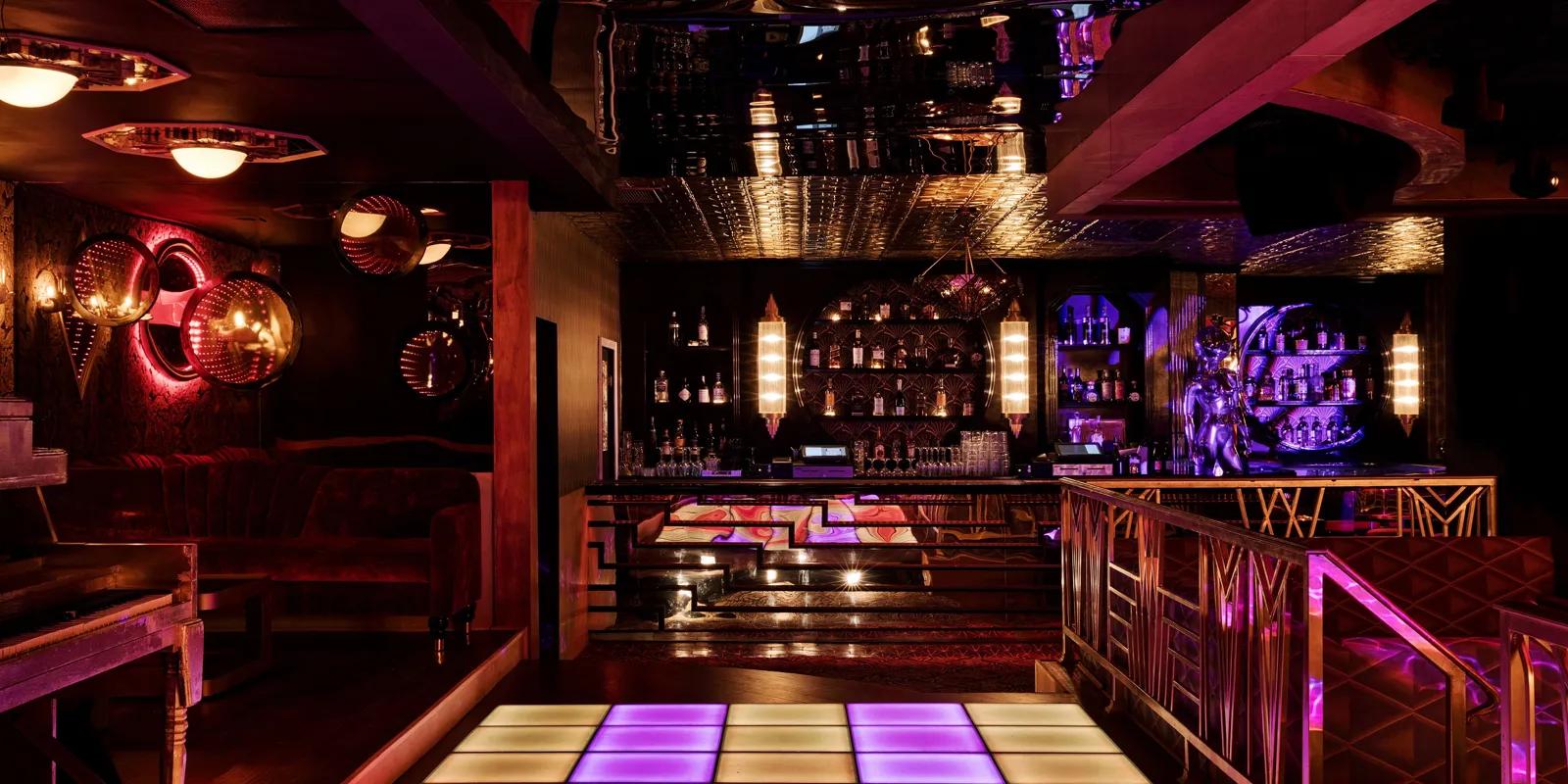 Story Idea submission of the Kiss Kiss Bang Bang speakeasy at The LINE LA in Los Angeles