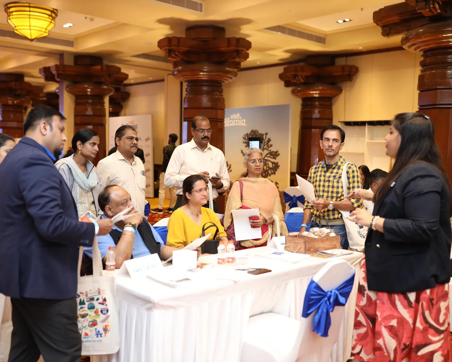 Club California event in Bangalore, India on November 14th, 2024. 12 California partners were represented at this event training 55+ key trade in India.