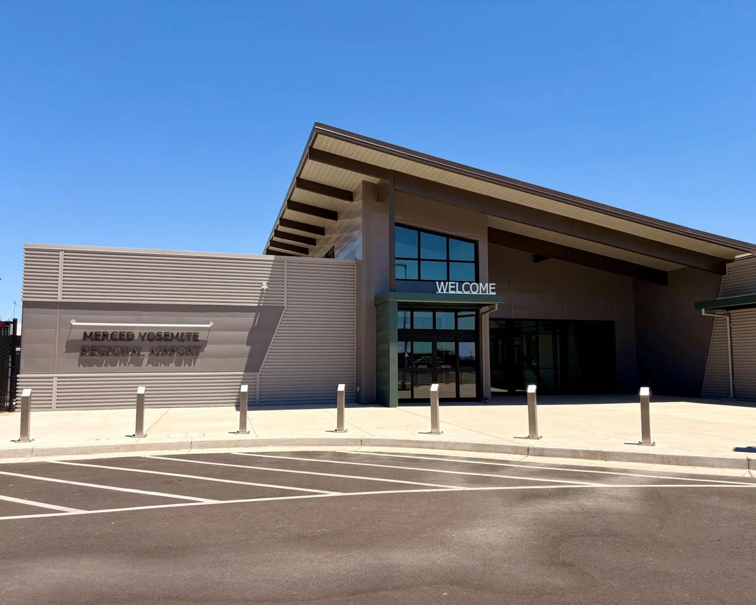 What's New submission titled, Merced opens new airport terminal with new nonstop air service to LAX and Las Vegas