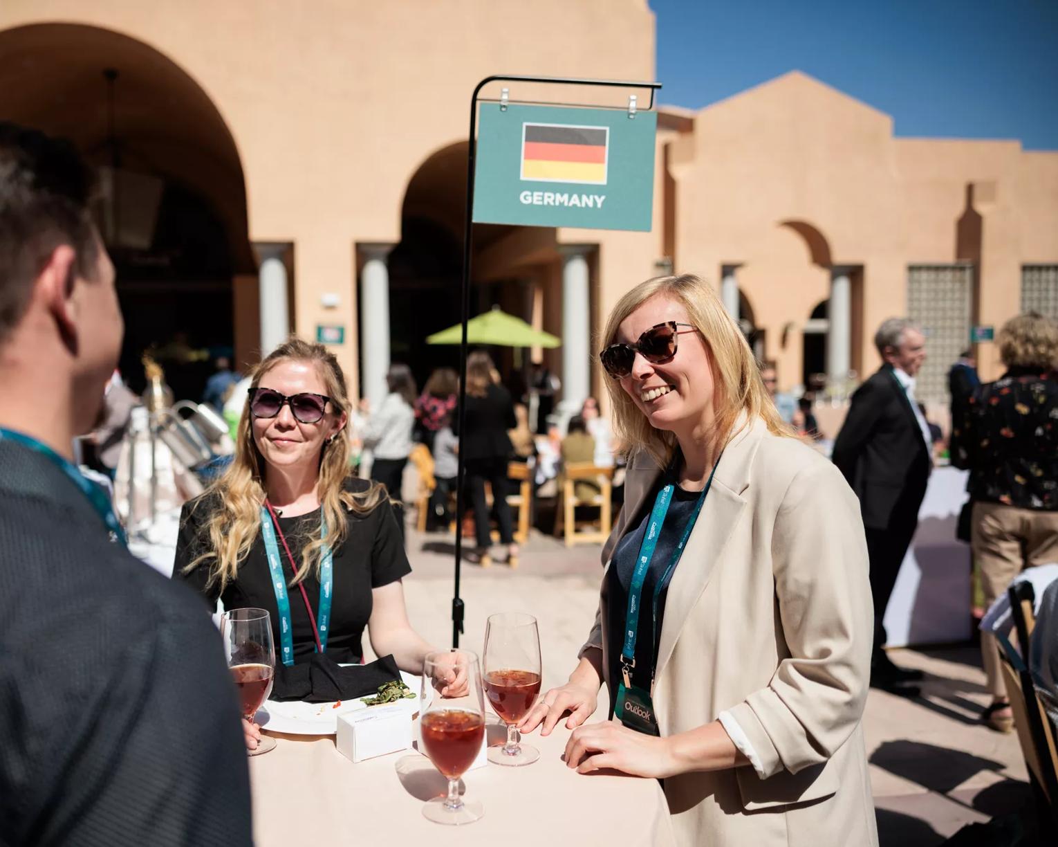 Outlook Forum 2024, California's premier tourism industry conference, took place in Greater Palm Springs. Attendees networked, participated in two days of session content on the most important topics in tourism and experienced various activities throughout California's Ultimate Playground: International & Agency Networking Lunch, Germany table.