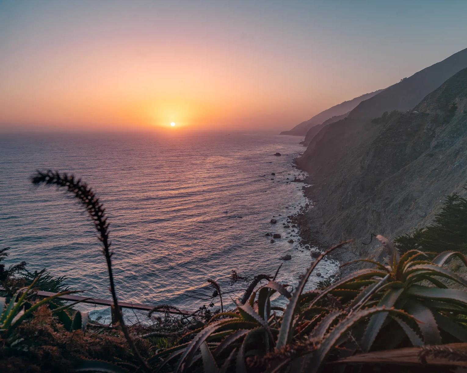 Story Idea submission of Ragged Point Beach, located near San Simeon.
