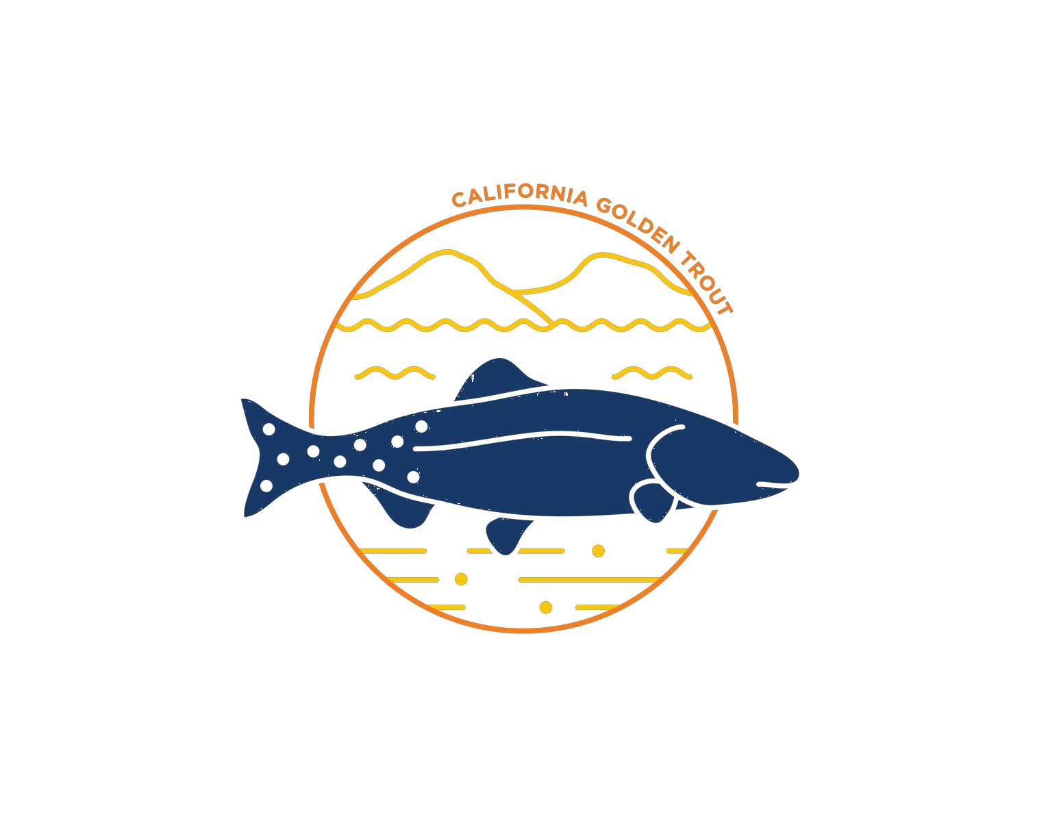 This custom icon set incorporates Visit California's primary brand colors to represent official state symbols, such as the flag, state animal and state motto.