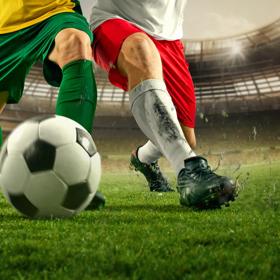 International soccer-football play and fans enjoying World Cup™ in various venues. 2206757461