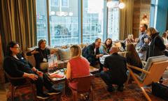 The Visit California PME Roadshow in Austin, Texas on November 2, 2022: Industry Partners networking