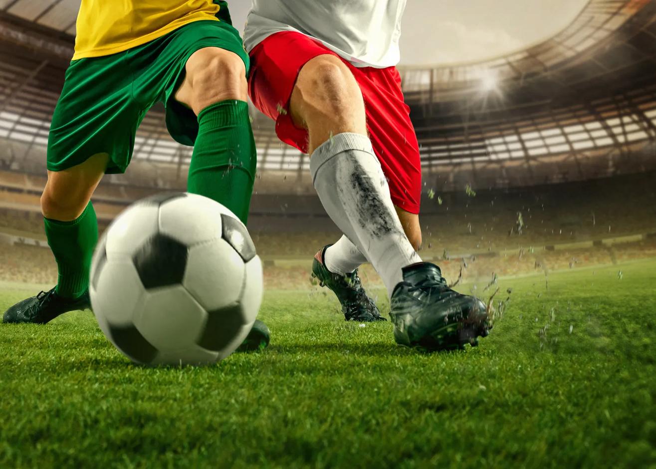 International soccer-football play and fans enjoying World Cup™ in various venues. 2206757461