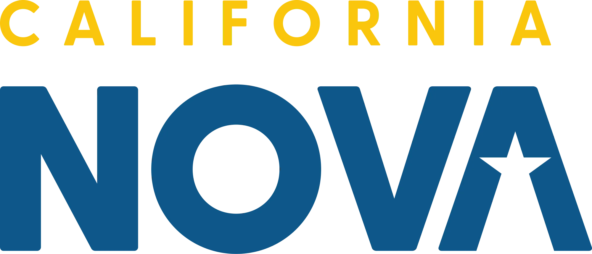 California NOVA, Visit California's global travel advisor engagement platform, formal logos.