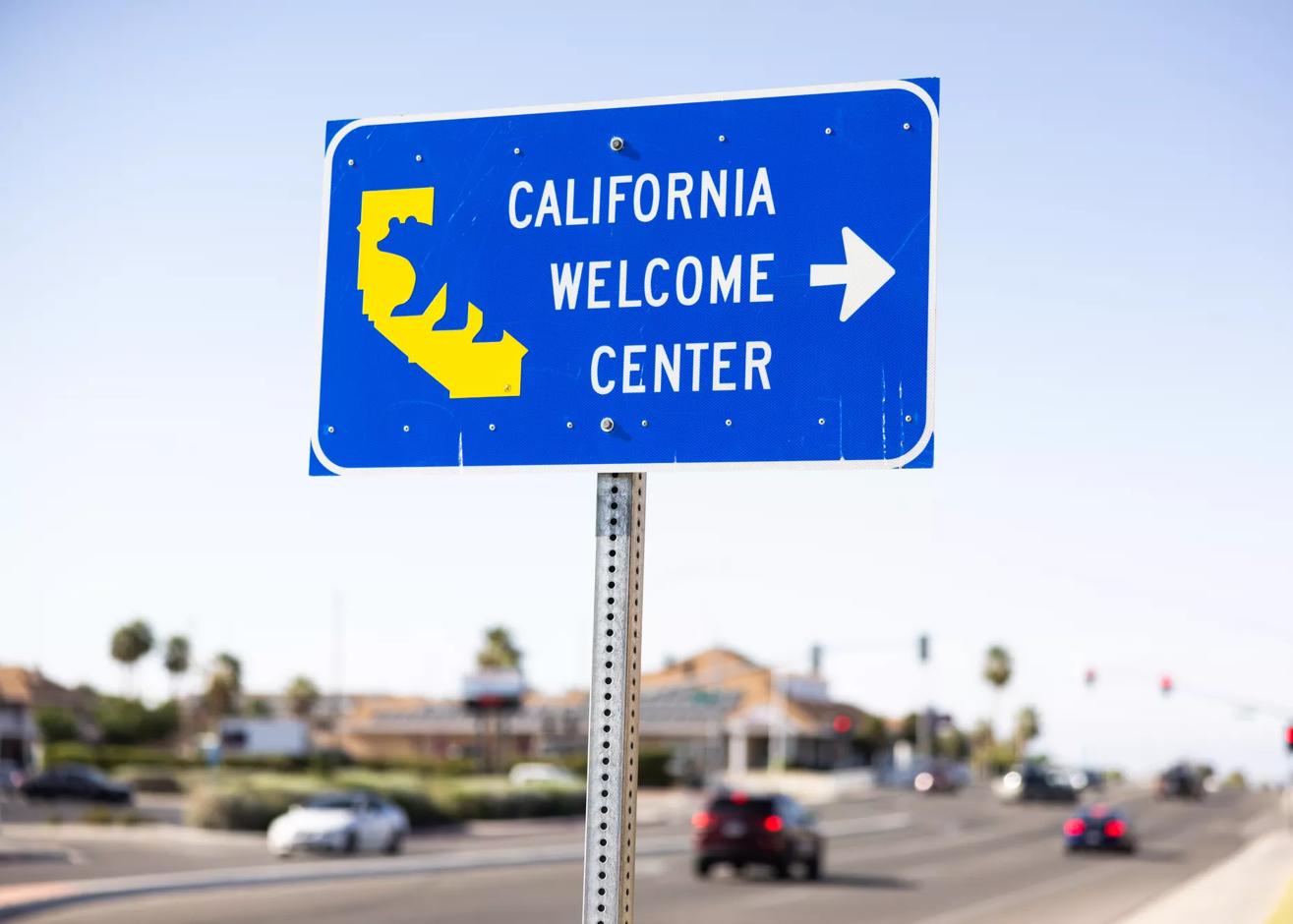 The California Welcome Center in Ridgecrest, California on April 25, 2024.
