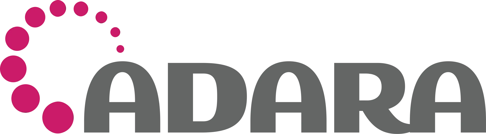ADARA full color and primary logo for use on Visit California materials when presenting or communicating about Visit California and ADARA partnerships.