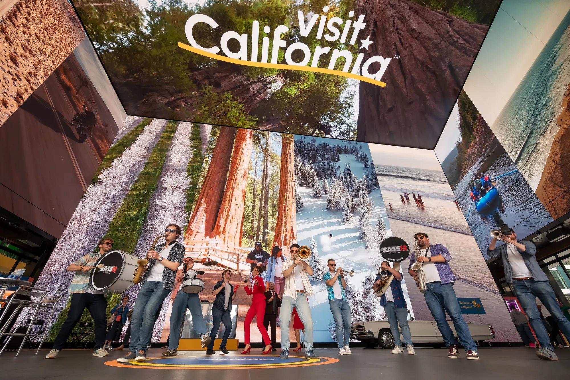 California Games was Visit California's flagship consumer activation in London, delivered in partnership with Virgin Atlantic Holidays to showcase California as The Ultimate Playground ahead of the state's decade of global sporting events. Hosted at Outernet London on June 12–13, 2026, the immersive experience transformed one of Europe's largest digital entertainment venues with floor-to-ceiling destination content, interactive sports and gaming activations, live entertainment, California-inspired food and travel experiences. The event featured partner destinations, NFL activations and Virgin Atlantic Holidays experiences, inviting visitors to discover California's diverse landscapes, iconic road trips, entertainment, culture and outdoor adventures through immersive storytelling.