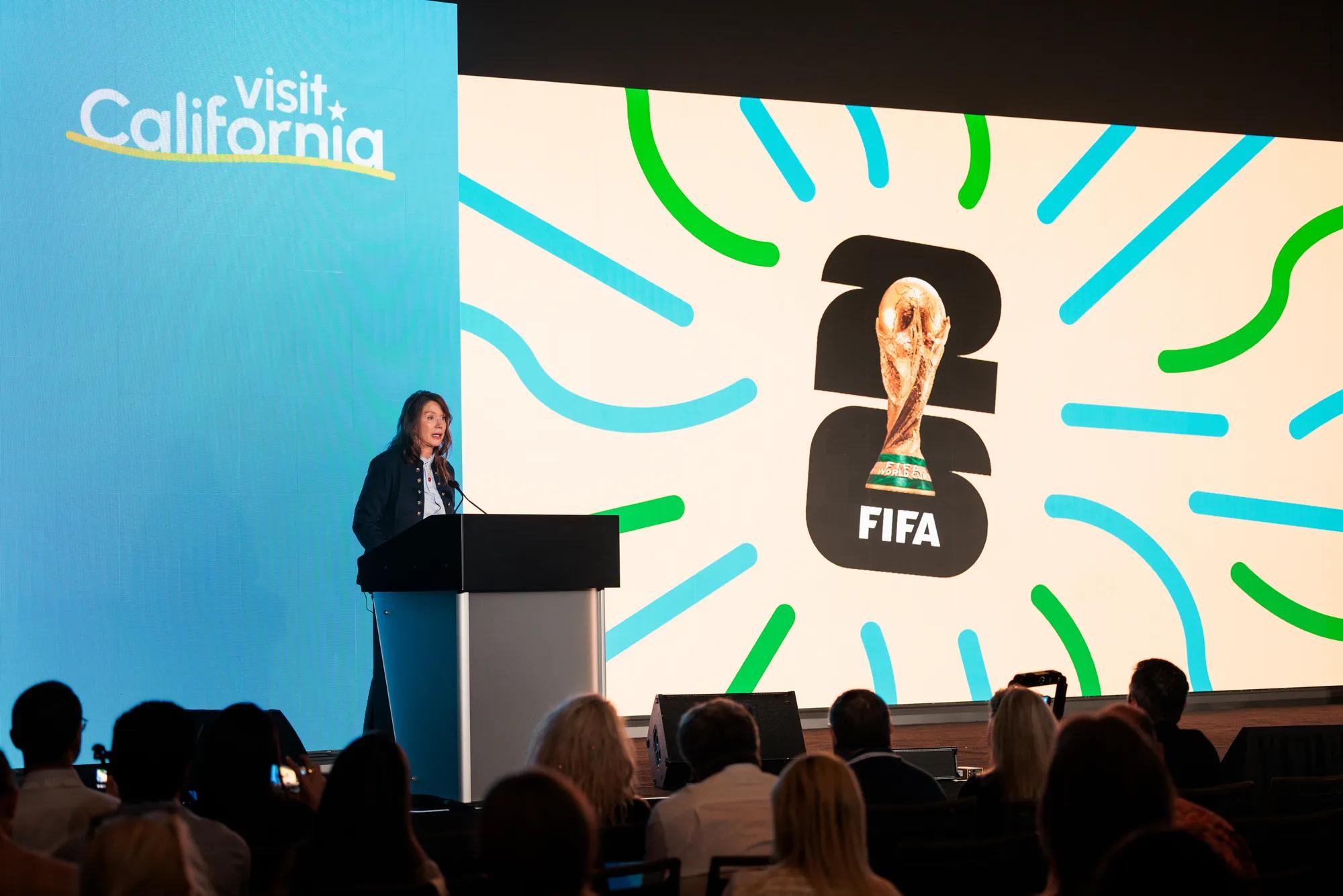 The Visit California press conference at IPW in Fort Lauderdale, Florida on May 18, 2026.