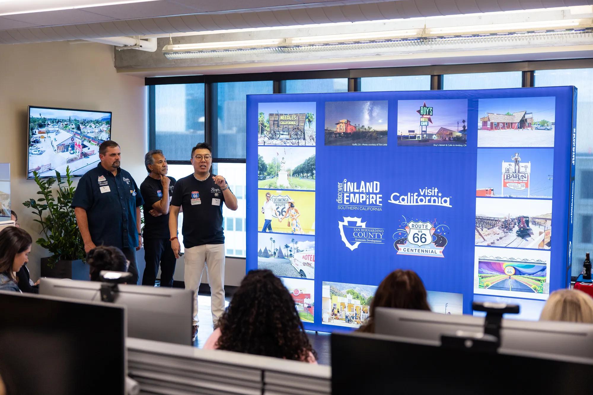 The Visit California Destination Mixer in Sacramento, California on April 8, 2026 featuring Inland Empire Partners